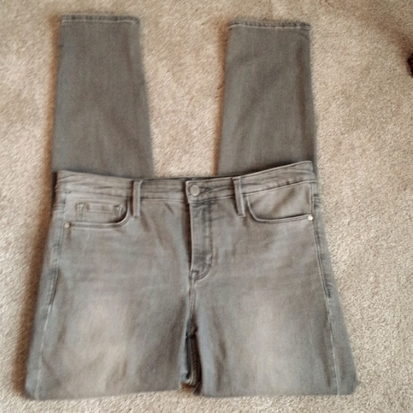 Athleta Jeans Athleta 5 Pocket Stretch Grey Sculptec Straight Leg